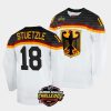 germany tim stuetzle 2022 nhl global series white home jersey