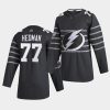 gray tampa bay lightning sideline victor hedman jersey