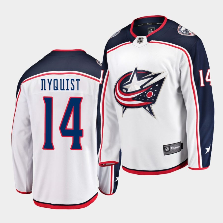 gustav nyquist sideline whitejersey