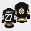 hampus lindholm bruins 2023 24100th anniversary youth blackpremier jersey