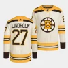 hampus lindholm bruins cream 2023 24100th anniversary primegreen authentic playerjersey