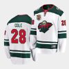 ian cole wild white 2021 20th anniversary men jersey