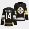 ian mitchell bruins black 2023 24100th anniversary primegreen jersey