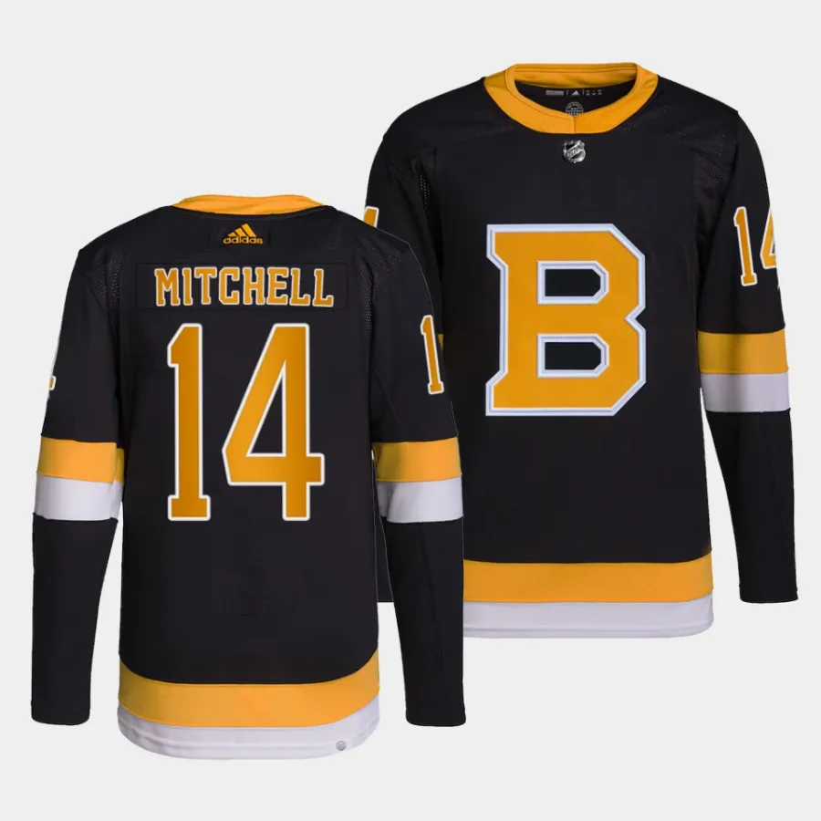 ian mitchell bruins black alternate authentic pro primegreenjersey