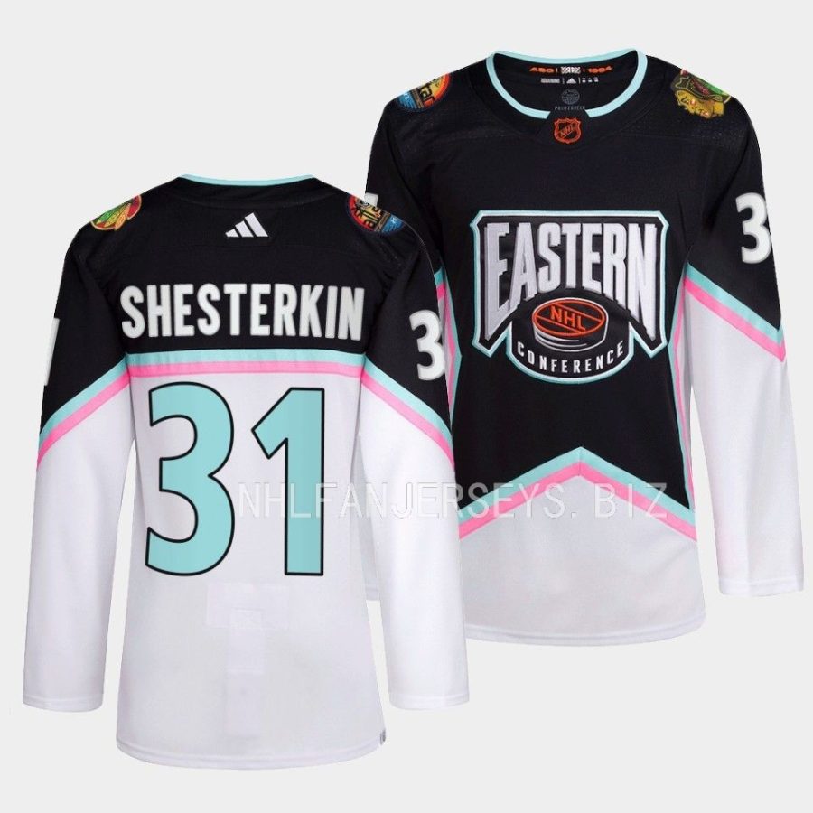 igor shesterkin rangers black 2023 nhl all star eastern conference jersey 0