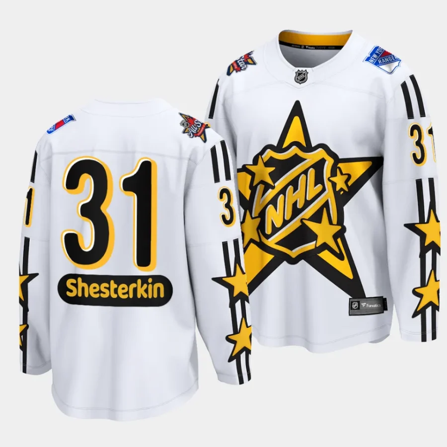 igor shesterkin rangers white 2024 nhl all star game breakaway jersey