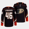 ilya lyubushkin ducks black home authentic pro jersey