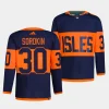 ilya sorokin islanders navy 2024 nhl stadium series authentic pro jersey