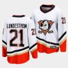 isac lundestrom ducks white 2022special edition 2.0 breakaway jersey