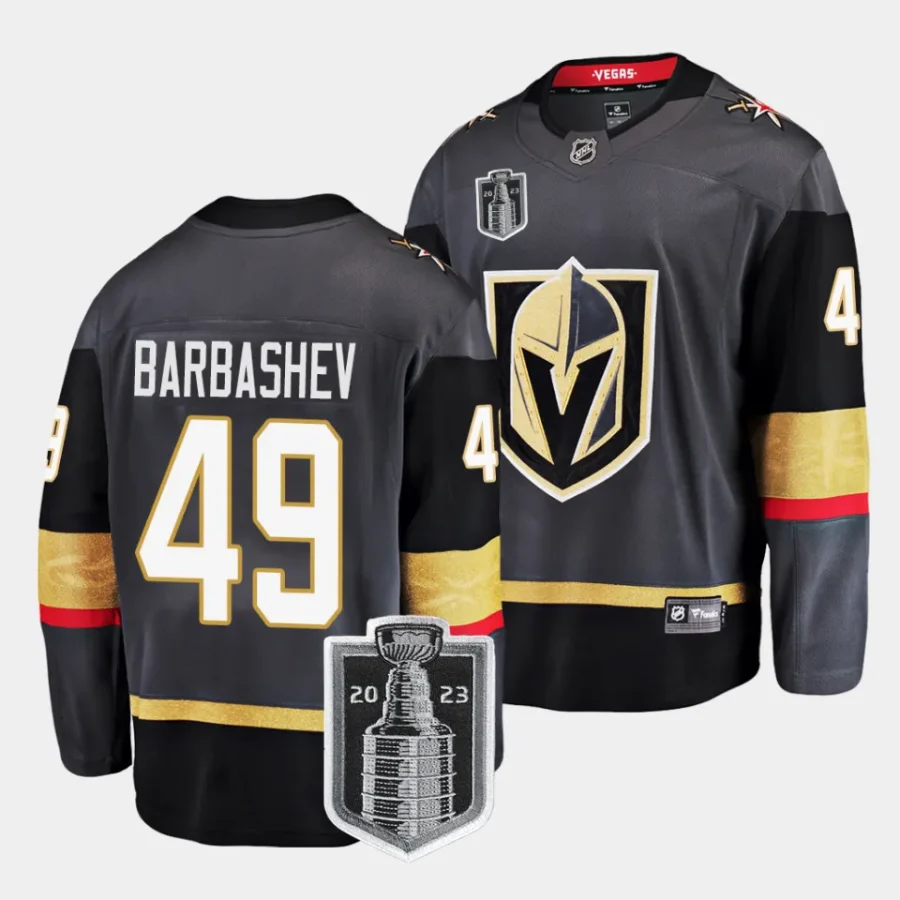 ivan barbashev vgk black 2023 stanley cup final alternate jersey