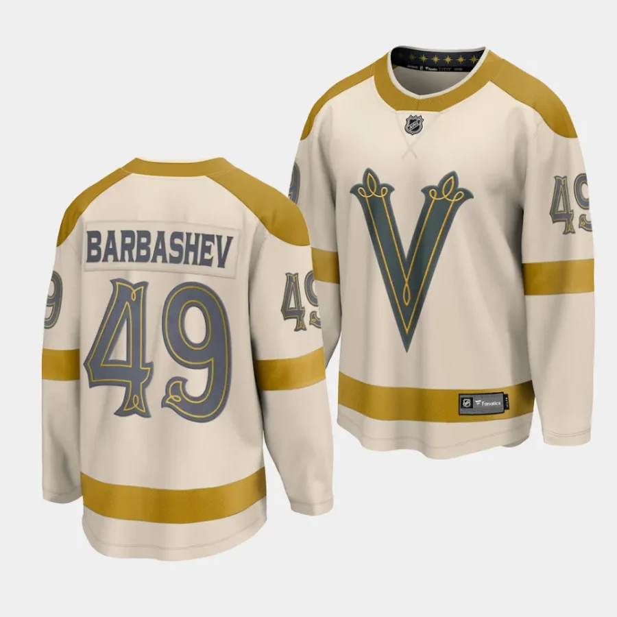 ivan barbashev vgk cream 2024 nhl winter classic breakaway player jersey