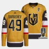 ivan barbashev vgk gold 2023 stanley cup champions authentic home jersey