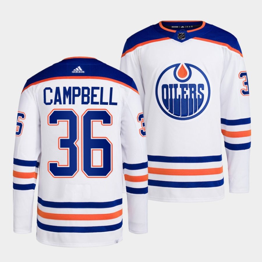 jack campbell oilers white 2022 23primegreen authentic away jersey