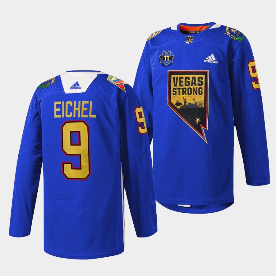 jack eichel golden knights blue 2022nevada day first respondersthentic jersey