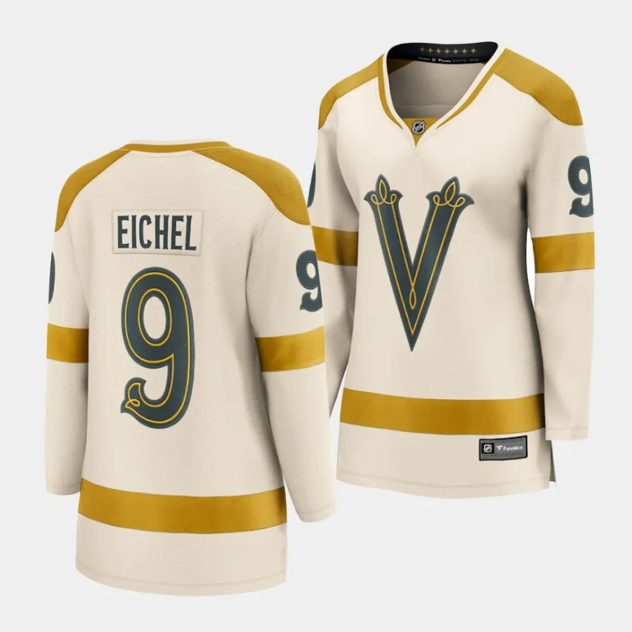 jack eichel vgk cream 2024 nhl winter classic breakaway player womenjersey