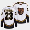 jack studnicka bruins white 2022reverse retro 2.0 authentic primegreen jersey