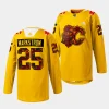 jacob markstrom flames gold 2024south asian celebration holi jersey