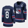 jacob trouba rangers navy alternate women jerseys