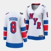 jacob trouba rangers white 2024 nhl stadium series breakaway player womenjersey