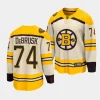 jake debrusk bruins cream 2023 24100th anniversary premier jersey