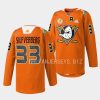 jakob silfverberg ducks orange 2023orangewood warmup jersey