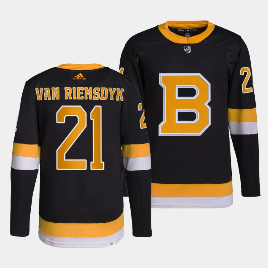 james van riemsdyk bruins black alternate authentic pro primegreenjersey