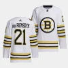 james van riemsdyk bruins white 2023 24100th anniversary primegreen authentic playerjersey