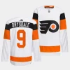 jamie drysdale flyers white 2024 nhl stadium series authentic pro jersey