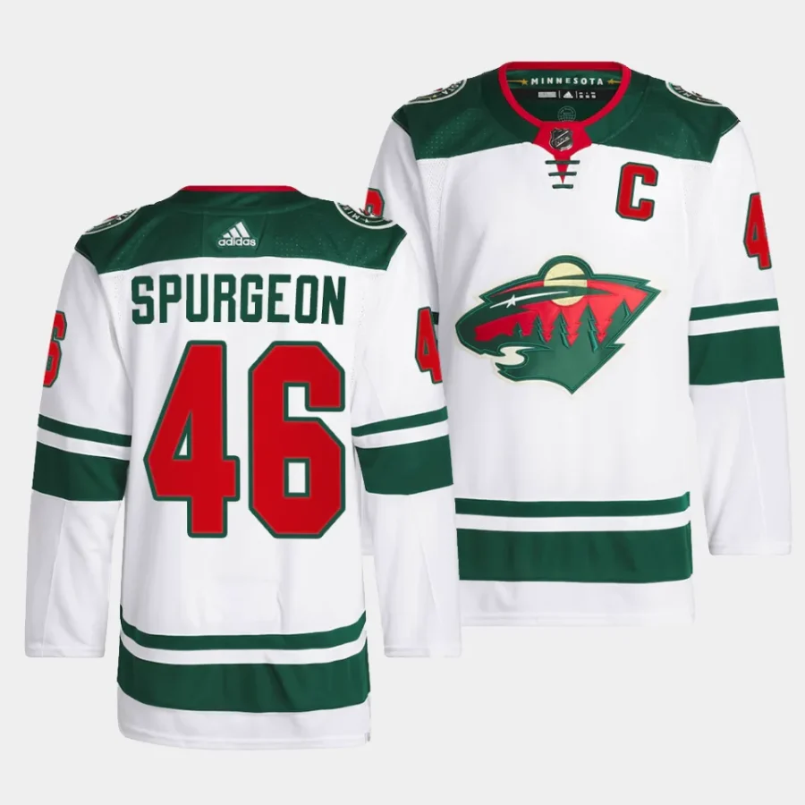 jared spurgeon wild white away primegreen menjersey