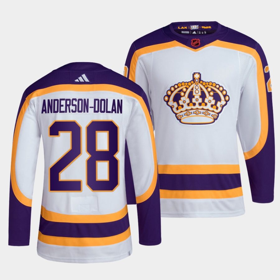 jaret anderson dolan la kings white 2022reverse retro 2.0 authentic primegreen jersey