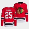 jarred tinordi blackhawks red authentic home jersey