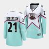 jason robertson stars white 2023 nhl all star women jerseys