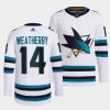 jasper weatherby sharks white 2022 23away primegreen authentic jersey