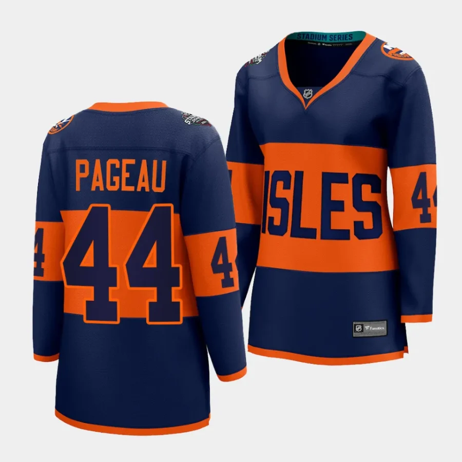 jean gabriel pageau islanders navy 2024 nhl stadium series women jerseys