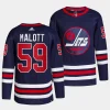 jeff malott jets navy alternate primegreen authentic projersey