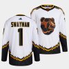 jeremy swayman bruins white 2022reverse retro 2.0 authentic primegreen jersey