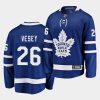 jimmy vesey maple leafs royal 2020 21 home men jersey