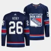 jimmy vesey rangers navy 2023 24alternate authentic third jersey