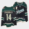 joel eriksson ek wild black 2023 24alternate breakaway player jersey