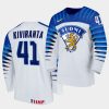 joel kiviranta 2020 iihf world championship white jersey