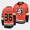 john gibson sideline orangejersey