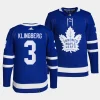 john klingberg maple leafs blue home authentic pro menjersey