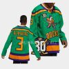 john klingberg mighty ducks green 2023 2430th anniversary throwback jersey