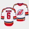 john marino devils 2022special edition 2.0 youth white jersey