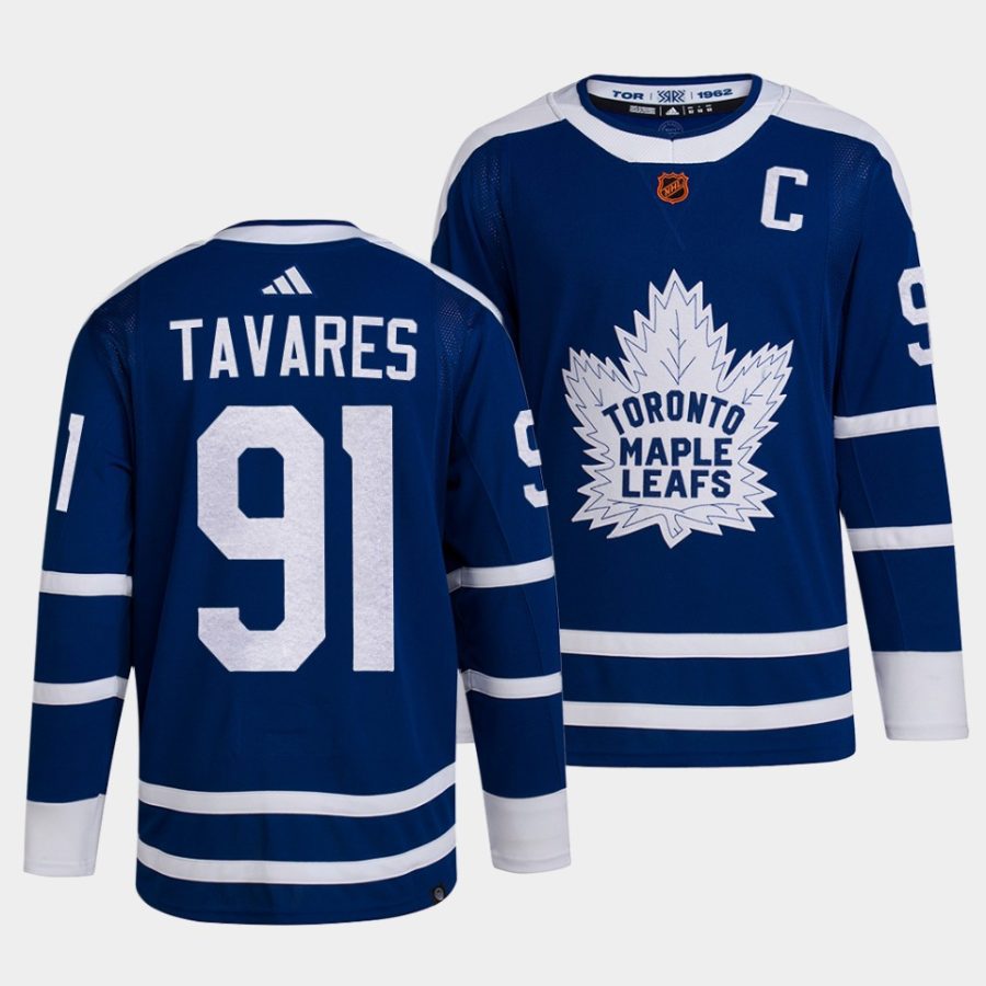 john tavares maple leafs blue 2022reverse retro 2.0 authentic primegreen jersey