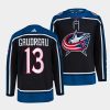 johnny gaudreau blue jackets navy 2022reverse retro 2.0 authentic primegreen jersey