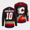 jonathan huberdeau flames black 2022reverse retro 2.0 authentic primegreen jersey