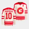 jonathan huberdeau flames cream 2023 nhl heritage classic primegreen authentic playerjersey