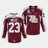 jonathan melee peterborough petes maroon 2023 ohl champions memorial cup jersey