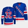 jonathan quick ny rangers blue home authentic pro jersey